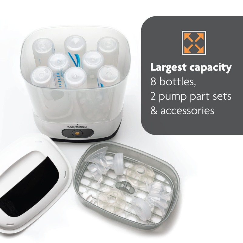 Baby Brezza 4 in 1 Baby Bottle Sterilizer Machine –