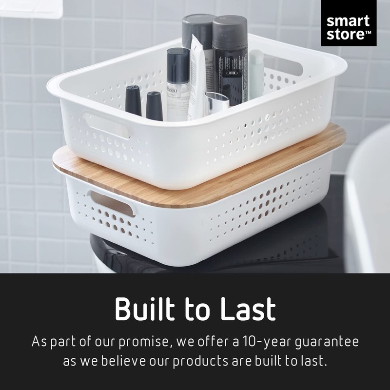 SmartStore Basket Bamboo lid - One size lid - Fits