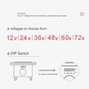 12V 24V 48V 60V 72V LED Battery Monitor Meter Battery