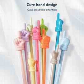 10 Pcs Pointer Stick for Classroom, Cute Teacher Pointer Stick, Colorful Finger Pointer Stick, Finger Pointers for Kids Reading, Teacher Must Haves Supplies