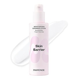 MAMONDE Moisture Barrier Hibiscus Biotics Ceramide Lotion | Nourishing & Hydrating Lightweight Korean Facial Moisturizer with Ceramides | Skin Barrier Repair for Dry Skin