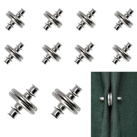 10pairs Curtain Magnets Curtain Clips Magnetic Curtain Clips Curtain Closer Magnetic Clips Magnetic Fasteners Magnetic Curtain Clips For Bedroom Office
