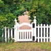 Lifeswel Heavy Duty Gate Hinges, Steel Hinges with Spacer Bearing