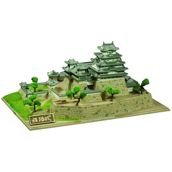 Doyusha JJ-1 1/800 Japanese Famous Castle JOYJOY Collection Himeji Castle Plastic Model Molded Color