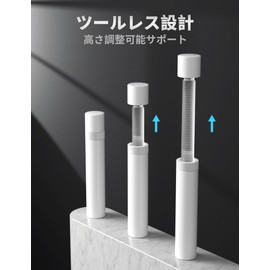 Novonest gpu support grabo stay, gpu stay, 5V 3PIN ARGB video card holder, height adjustment, grab, support, free stretching, graphic card support, GPU stand, vga support stay "ARGB80T"