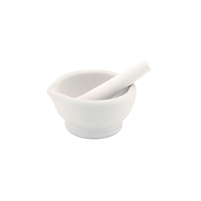 apollo THE HOUSEWARES BRAND Pestle and Mortar, Ceramic Spice and