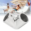 2 Way Boat Hand Rail Right Angle Stainless Steel Sturdy