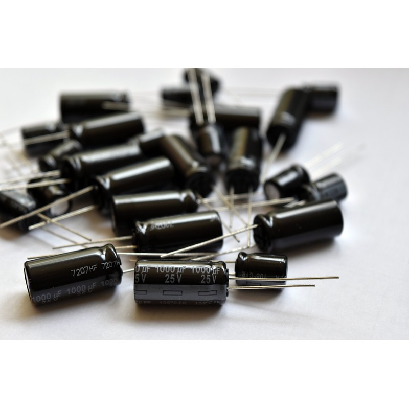 Replacement for 6 pcs Panasonic FR Series Capacitors 63V 18uf