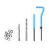 DAYUAN 131PC SAE Thread Repair Kit, HSS Drill Helicoil Kit