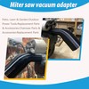 ActyGo Replacement Miter Saw Vacuum Adapter - 2.5-Inch Vac Hose