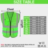 FEimaX High Visibility Safety Vest Mesh Reflective Work Vests for