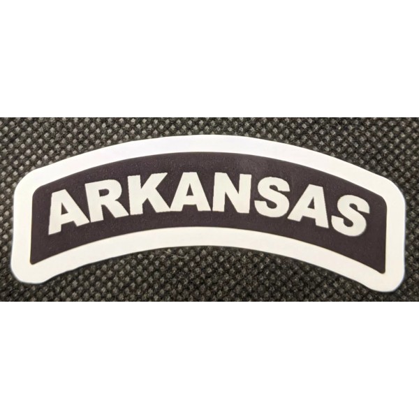 Arkansas Mini Rocker Helmet Decal State Helmet Sticker