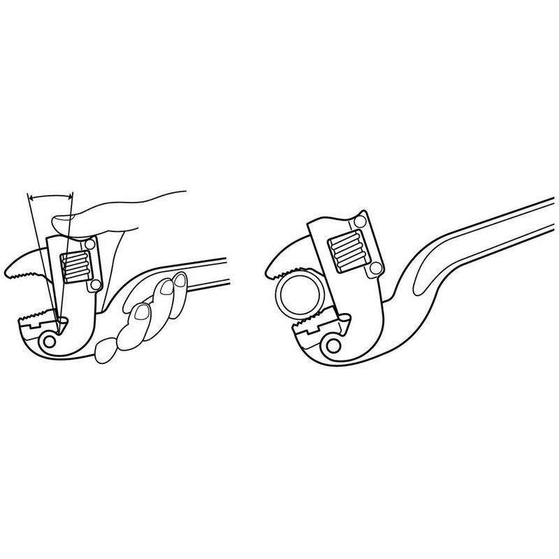 LOBTEX ACW-350 Aluminum Corner Wrench