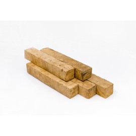 5 Pieces Crepe Myrtle Burl 3/4" x 3/4" x 5" Hardwood Pen Blanks for Woodturning & DIY by Exotic Wood Zone