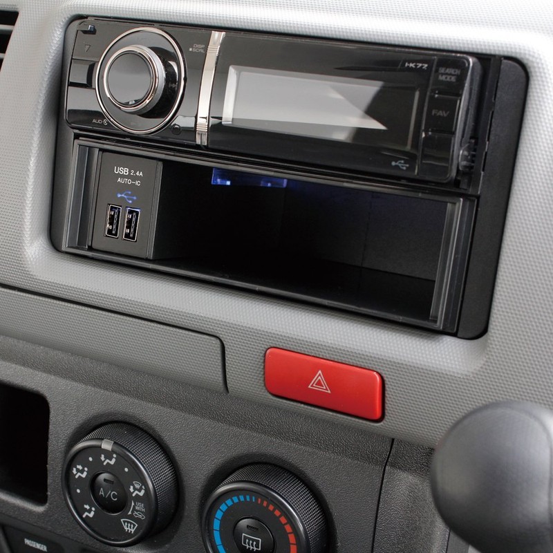 槌屋 in Audio Part DIN Box USB Power Supply 2.4 A