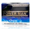 Suplemento En Tabletas Power Man 500mg Pastilla Azul Hombres