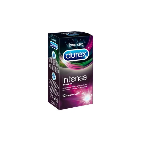 Durex Intense Orgasmic Condoms 12U