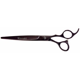 Kissaki Hair Scissors 7.0 inches Futasuji Black Cherry Satin Finished Hair Cutting Shears Hairdressing Scissors