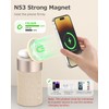 COLSUR Bluetooth Speaker, Magnetic Wireless Charger, Bluetooth Speakers with Night