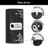 Gorilla Supply 60 Black Pet Poop Waste Bags with Black