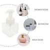 Beavorty Travel Toiletries Bottles 5pcs Square Plastic Airless Pump Bottles