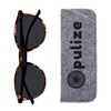 Opulize Met Large Sun Spacer Glasses Brown Tortoiseshell Navy Blue