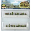 Hibiscus, HO-Scale. 18pk