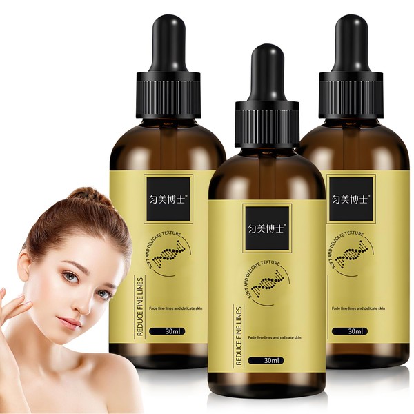 3 Pcs Anti-wrinkle Firming Serum, Anti-Aging Essence, Firm and Plump