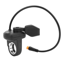 1 Pcs 108X/L E‑Bike Left Electric Speed Governing Thumb Throttle Grip Waterproof Premium Thumb Throttle Grip Electric Bicycle Modification Accessories