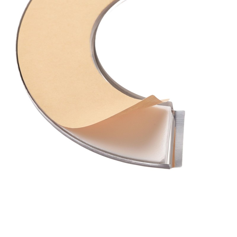 sourcing map Wall Split Flange, Stainless Steel Round Escutcheon Plate