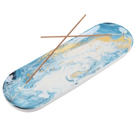 CEREMONY Incense Stand, Horizontal Mount, Safe, Stylish, Pottery, Portable, Incense Burner, Study Stand, Meditation, For Sleeping, Buddhist Altar, Tea Ceremony, Interior (Incense Not Included)