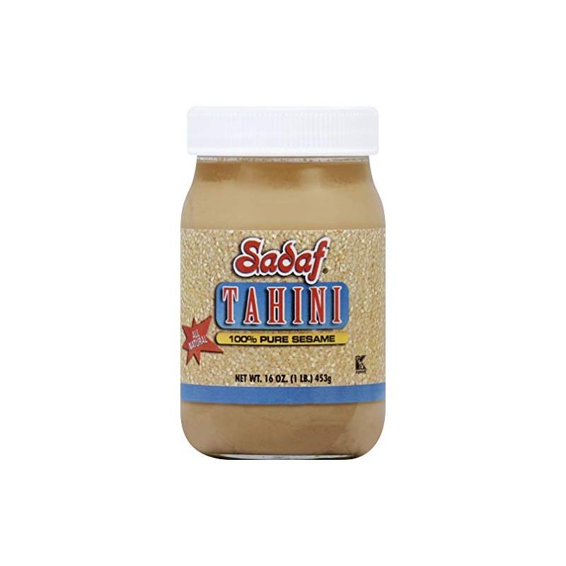 Sadaf Sesame Tahini Paste - 100% Pure Sesame Paste from