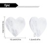 CRASPIRE Marble Pattern Coasters Heart-shape Absorbent Ceramic Coasters Ceramic Stone