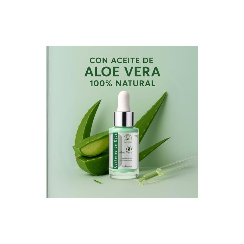 Contorno De Ojos Aloe Vera Purificante 15ml Productos Mart Mexico