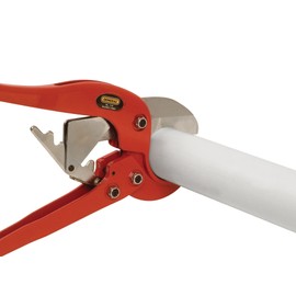 General Tools 118 Heavy-Duty Ratchet PVC Pipe & Hose Cutter, Cuts Up to 2 Inch OD (51mm)