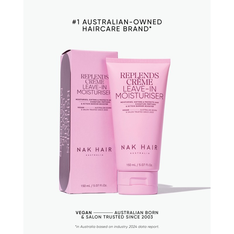 NAK Hair Replends Creme Leave in Moisturiser 150ml