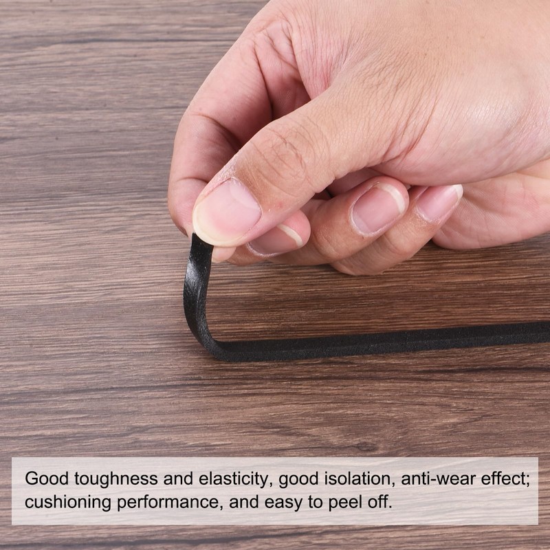 PATIKIL 5M Sealing Foam Tape 2 Rolls 5mm Width 1mm