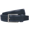 LINDENMANN Men's Leather Belt, Cowhide XL, in 3 Colours, Medium