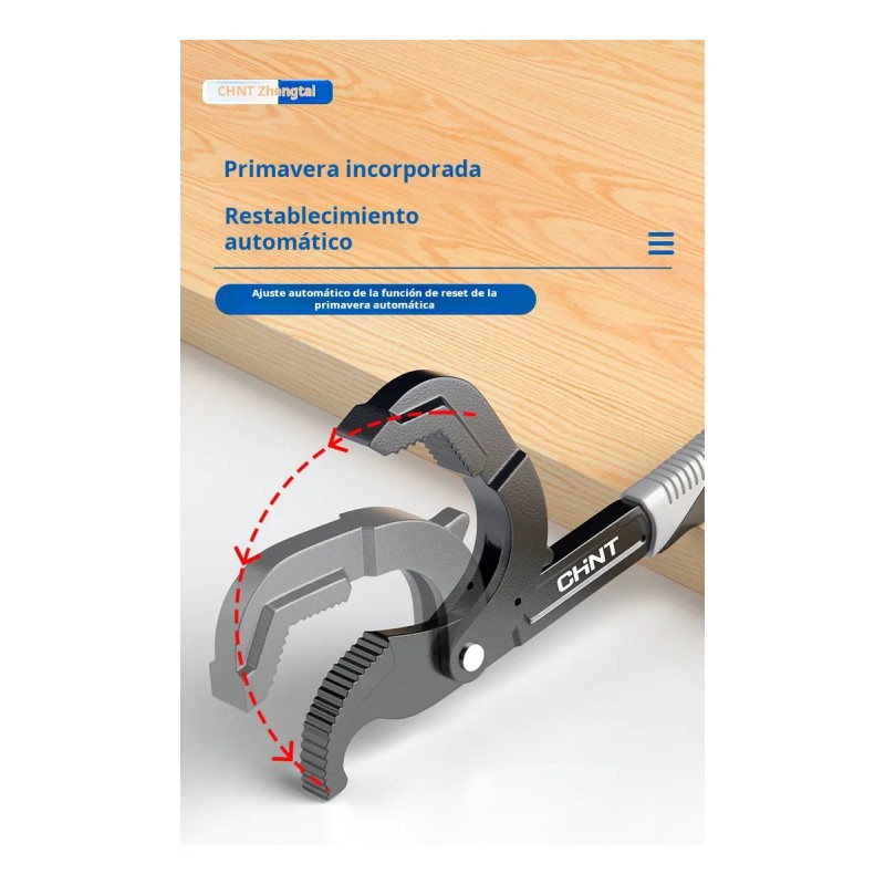 2pcs Llave Inglesa Universal Ajustable Multiusos 6-63mm