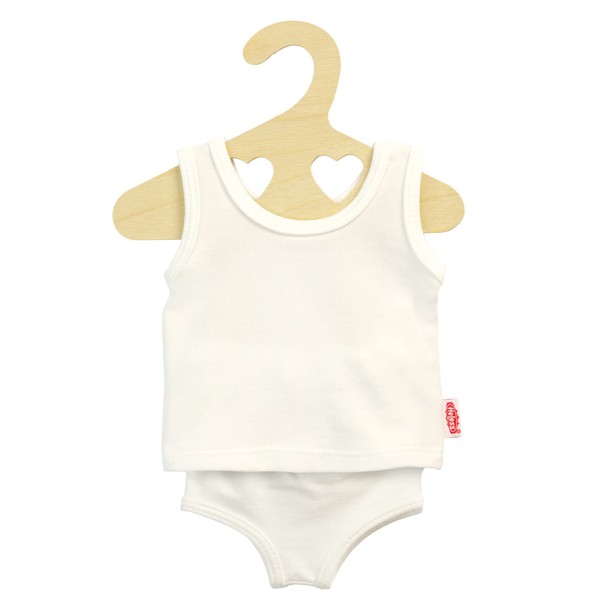 Heless 1221 Doll Clothes Made of Elastic Jersey Material, 2-Piece