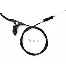 Knee Walker Brake cable Lever Assembly,Left Brake Assembly for The Knee Walker Scooter,Universal replacement Parts,Compatible with all brands of Knee Walker Scooter,With cable and hardware (1Ea,Black)