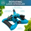 Joeys Sprinkler for Yard, Rotating Garden Sprinkler for Large Area