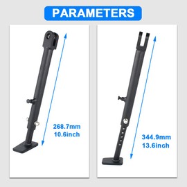 Mantt Adjustable 0''-3'' Kickstand Side Stand Fit for 2024 CRF250F 2023 2022 2021 2020 2019, Motorcycle Steel Side Stand
