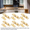 6 Set Cabinet Door Catch Brass Cabinet Door Closet Ball