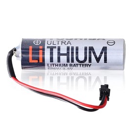 WELLVEUS ER6V/3.6V ER6VC119A ER6V119B 2400mAh Lithium Battery for M70 M60 PLC US Stock