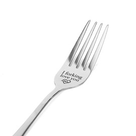 Funny Gifts for Him Boyfriend Anniversary Birthday Gifts for Couples Husband Christmas Gifts for Girlfriend Wife Valentines Gift for Him Her I Love You Fork