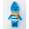 Fluffy House Cute Blue Little Raindrop Plush Stuffed Toy, Raindrop