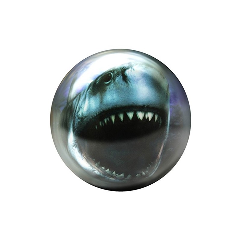 Brunswick Shark Glow PRE-DRILLED Viz-A-Ball Bowling Ball (10lbs)