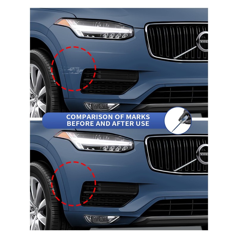 PARTS4EV Denim Blue Metallic(723) Touch Up Paint Repair Kit Compatible