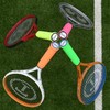 Tenletic GlowTack Racket Overgrip Tape – Hot Pink – 4-Pack